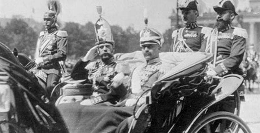 Kaiser Wilhelm and Tsar Nicholas
