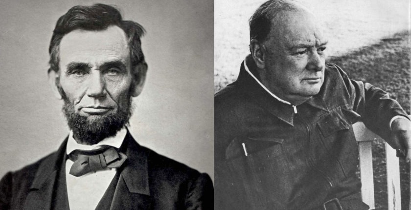 Lincoln and Churchill