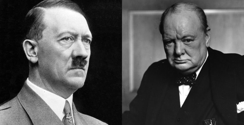 Image result for churchill hitler