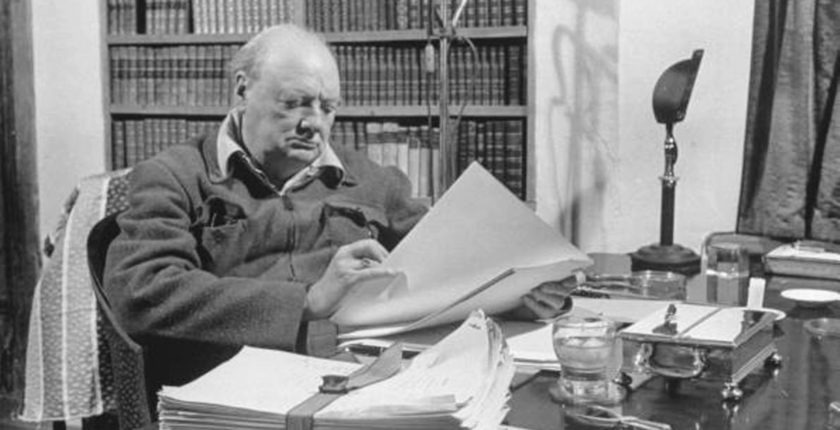 Winston churchill research papers examples