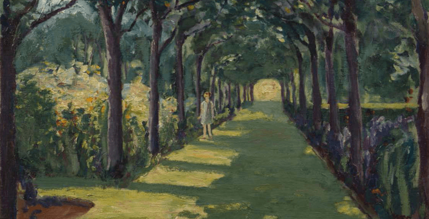 An Avenue at Frinton-On-Sea, Essex; with Miss Diana Churchill