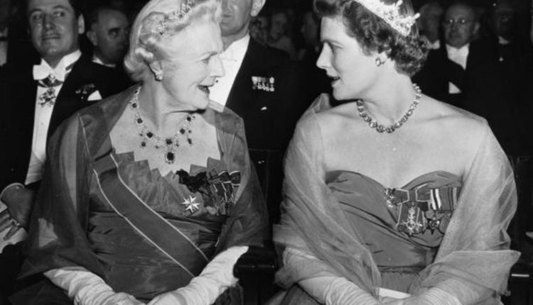 Lady Churchill and Mary Soames