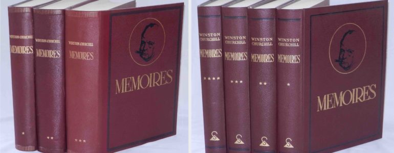 Memoires of Winston Churchill, various editions