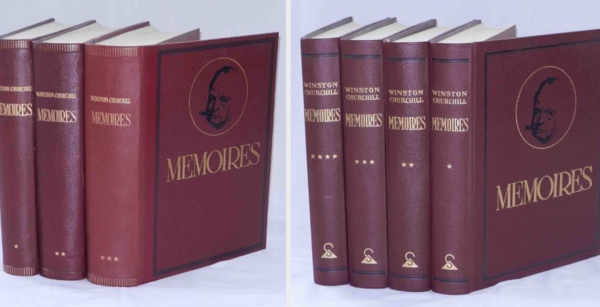 Memoires of Winston Churchill, various editions