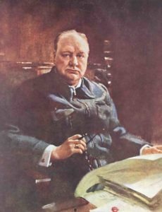 Salisbury portrait of Churchill