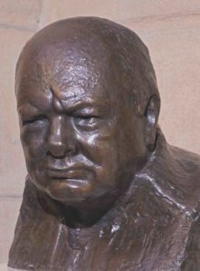 Nemon’s bust in the Capitol building