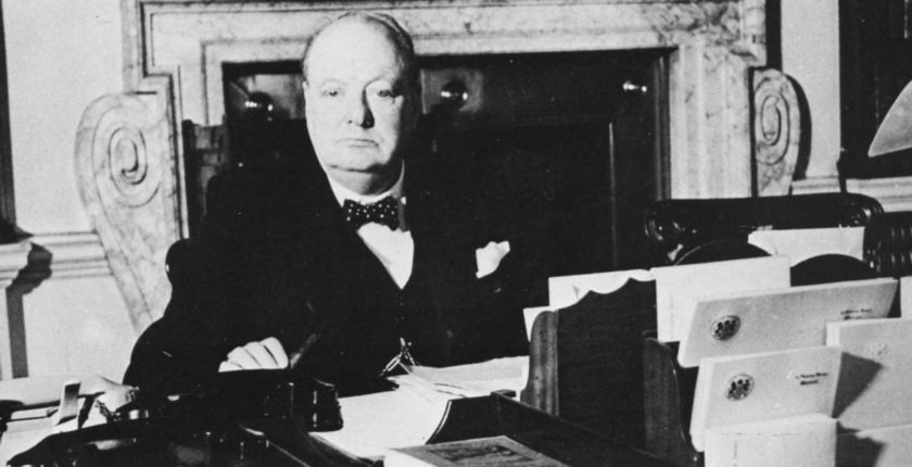Churchill in the Cabinet Room, 10 Downing Street, a photograph taken by Cecil Beaton on the morning of 20 November 1940. (From “Winston S. Churchill,” vol. 6, Hillsdale College Press)
