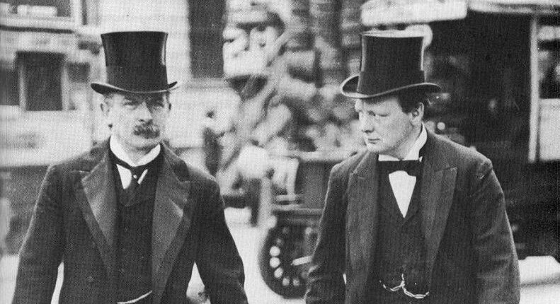 Lloyd George and Churchill